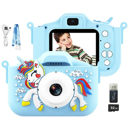 Kids Digital Camera (with 32GB SD Card & Card Reader)